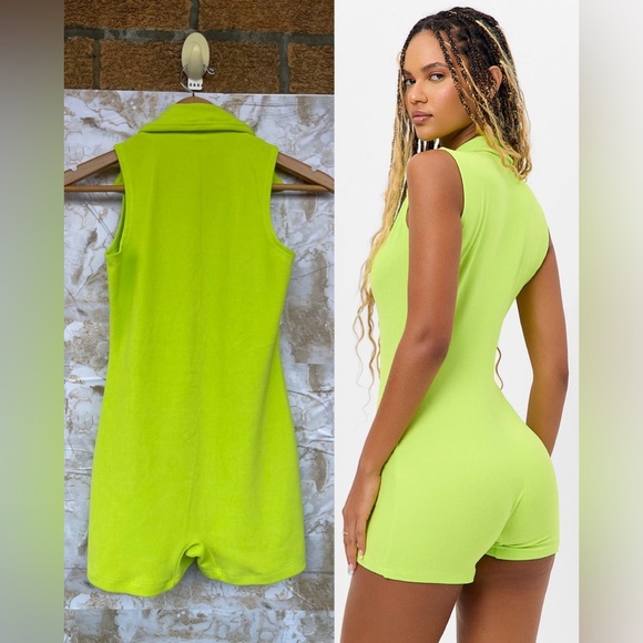 Frankies Bikinis Jane Terry playsuit romper XS - Picture 2 of 10